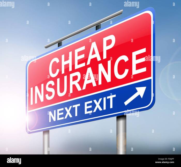 Cheap insurance
